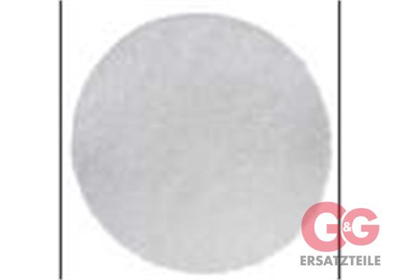 SUPER PADS D=410MM WHITE (5 PCS.)