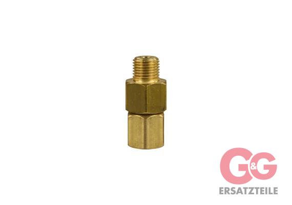 SWIVEL 1/4"F:1/4"M BRASS