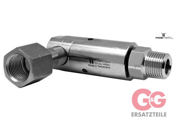 Swivel-90°ø25, TC/stainless steel