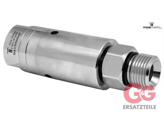 Swivel-heavy-duty ø25, ceramic/stainless DXL-06 G1/4"F G3/8"M