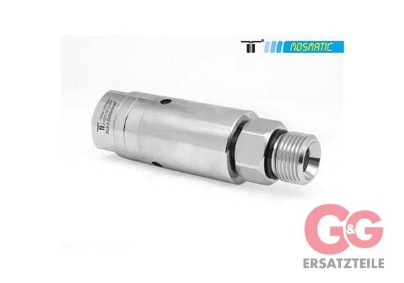 Swivel-heavy-duty ø25, ceramic/stainless DXL-06 G3/8"F G3/8"M