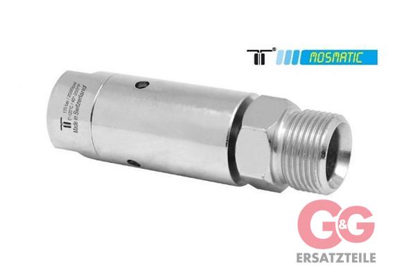 Swivel-heavy-duty ø25, ceramic/stainless DXLI-06 G3/8"F G1/4"M