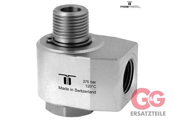 Swivel-Hi-Flo, stainless steel triple-bearing-system DGR3-50 G2"F G2"F