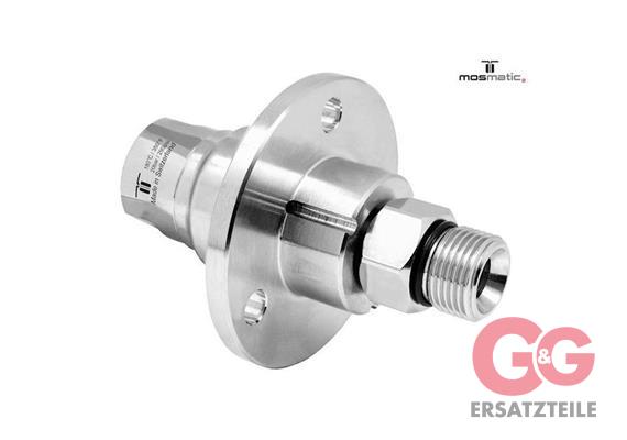 Swivel-Hi-Flo, stainless steel triple-bearing-system DGR3-50 G2"F G2"F