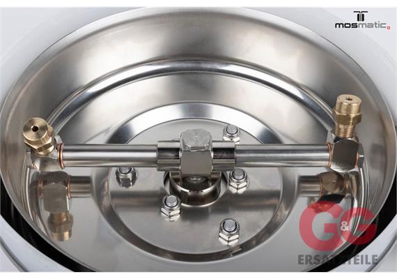 Swivel-Hi-Flo, stainless steel triple-bearing-system DGR3-50 G2"F G2"F