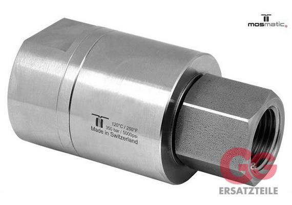 Swivel Hi-Flo triple bearing-system stainless steel DGEI-18 G3/4"F G3/4"F