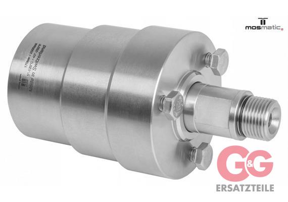 Swivel reinforced, ceramic/stainless DXTIs-06 G1/4"F G3/8"M