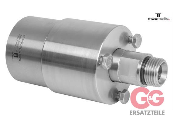 Swivel reinforced, ceramic/stainless DXTIs-12 G1/2"-F G1/2"M