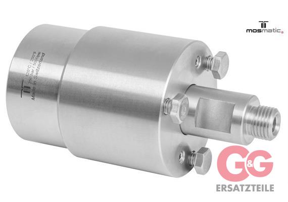 Swivel reinforced, TC/stainless DYKIV-06 G1/4"F G1/4"M