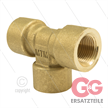 T-Stück - Messing - 300 Bar - 3 x 1/2" IG | Bild 2