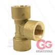 T-Stück - Messing - 300 Bar - 3 x 3/8" IG | Bild 3