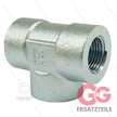 T-Stück Stahl - 3 x 1/4" IG - BSP | Bild 2