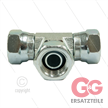 T-Stück Stahl - 3 x 3/8" Überwurfmutter - BSP | Bild 4