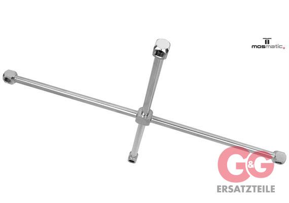 Turbo-Rotor-Arm w-fixed-11°, stainless, welded TKA-4w4 ø500/350 G3/8"F 4x1/4"NF