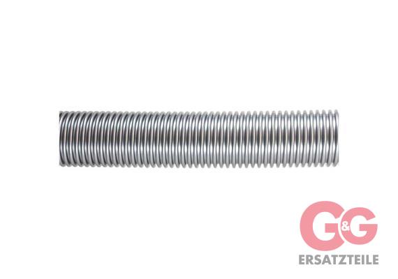 VACUUM HOSE 38 MM 20 M SILVER