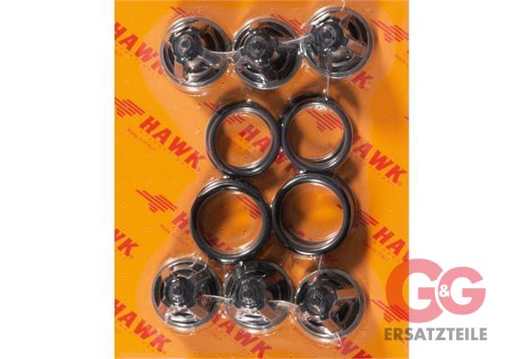VALVE KIT 6 PCS HAWK (XLT-XLTI)