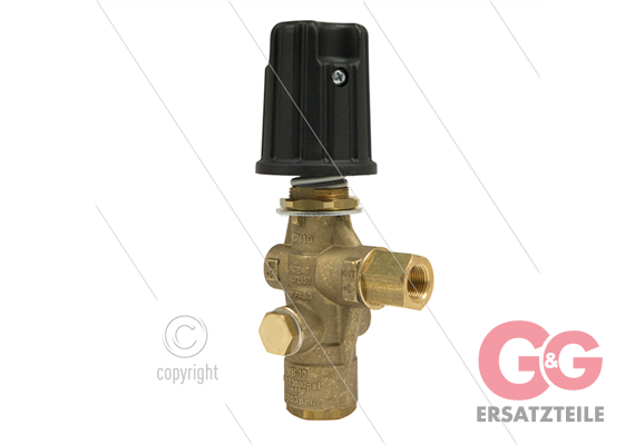 VB10 - Druckregelventil - mit Knopf - 220 Bar - 30 l/min - 60°C - Eingang: 3/8" IG - OUT