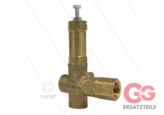 VB200/150 - 150 Bar - 200 l/min - max 60°C - Eingang: 1" IG - Ausgang: 1" IG - Bypass: 1"