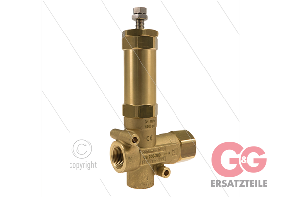 VB200/280 - 280 Bar- 200 l/min -max 60°C - Eingang: 1" IG - Ausgang: 1" IG - Bypass: 1" IG