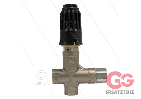 VB23/280 - Druckregelventil - Edelstahl 303 - 280 Bar - 80 l/min -max 60°C - Eingang: 1/2"