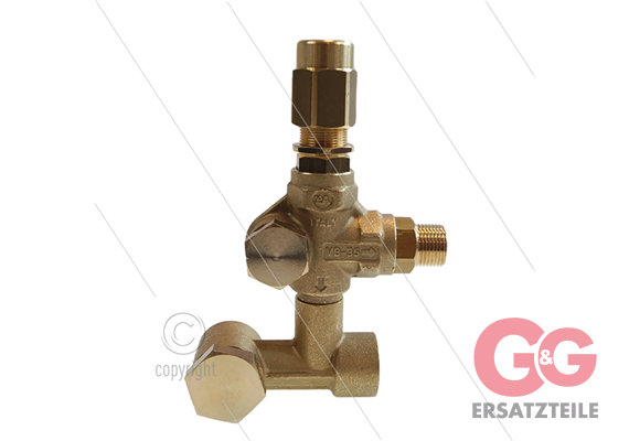 VB35 Druckregelventil - für Interpump Serie E1 - E2 - E3 - 220 Bar - 25 l/min - max 90°C