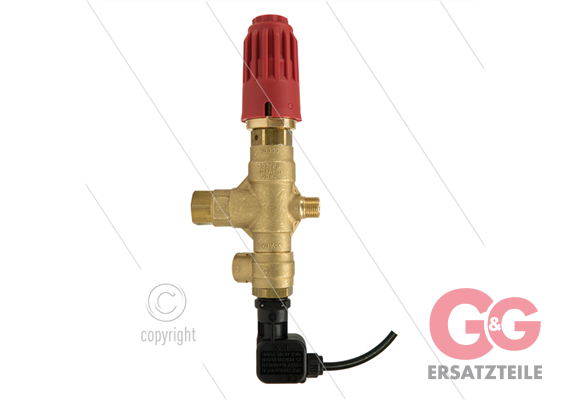 VB350 - Druckregelventil mit Druckschalter und Knopf - 350 Bar - 40 l/min - max 60°C - IN