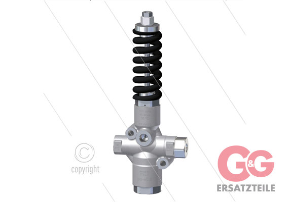 VB40/1000 - Zero Druckregelventil - 1000 Bar - 9 bis 40 l/min - max 60°C - 3 x 3/8" IG