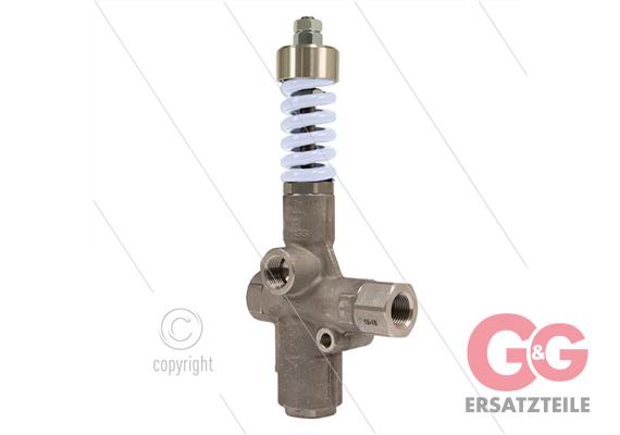 VB60/250 Zero - Edelstahl 303 - 250 Bar - 9 bis 60 l/min - max 60°C - Eingang: 1/2" IG