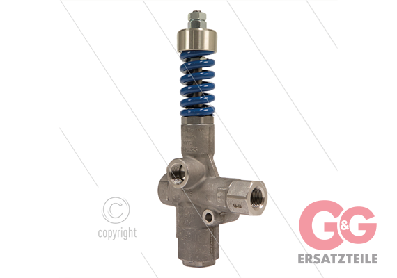 VB60/400 Zero - Edelstahl 303 - 400 Bar - 9 bis 60 l/min - max 60°C - Eingang: 1/2" IG