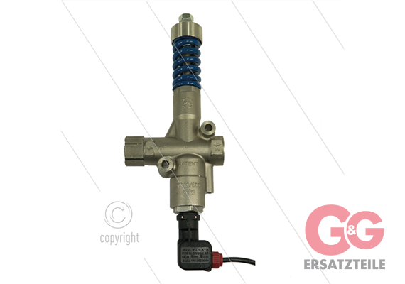 VB60/400 Zero mit Schalter - Edelstahl 303 - 400 Bar - 9 bis