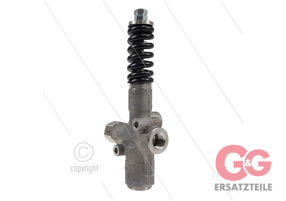 VB60/600 Zero - Edelstahl 303 - 600 Bar - 9 bis 60 l/min - max 60°C - Eingang: 1/2" IG