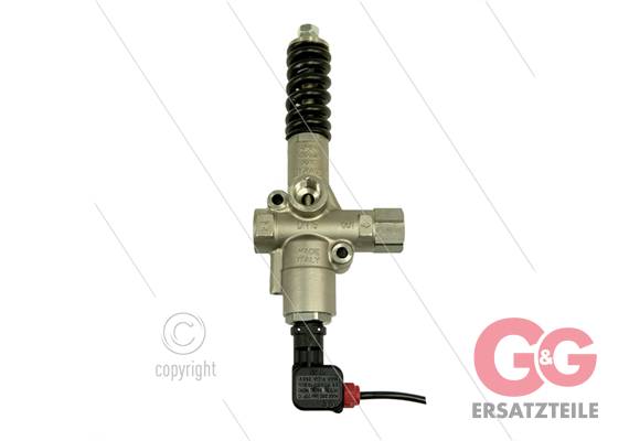 VB60/600 Zero mit Schalter - Edelstahl 303 - 600 Bar - 9 bis