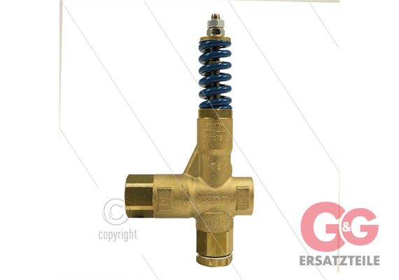 VB85/280-RV - 280 Bar - 80 l/min - max 90°C - Eingang: 1/2" IG - Ausgang: 1/2" IG - Bypass