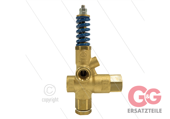 VB85/280-RV - mit 1/4" IG Manometeranschluss -280 Bar - 80 l/min -max 90°C - Eingang: 1/2"
