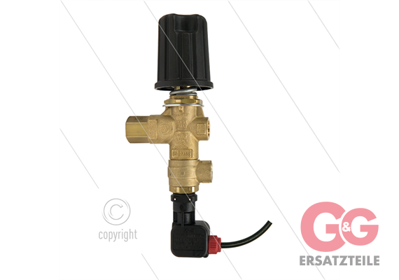 VB9 - Druckregelventil mit Druckschalter und Knopf - 220 Bar - 30 l/min - max 60°C - IN