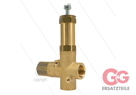 VRP175 Druckregelventil - 150 Bar - 200 l/min - 60°C - Eingang 1" IG - Ausgang 1" IG - Byp