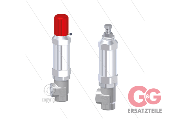 VS1100 Sicherheitsventil - VA303 - 1000 Bar - 40 l/min - max 100°C - Eingang: 3/8" IG