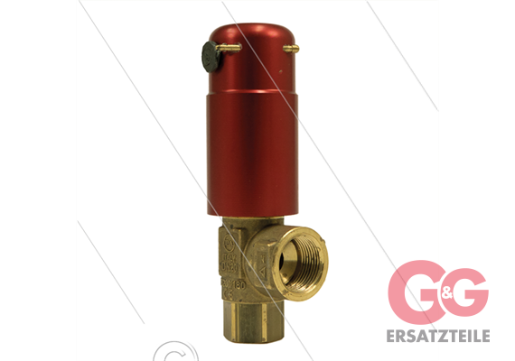 VS200/200 Sicherheitsventil - 200 Bar - 200 l/min - max 90°C - Ein 3/4" IG xBypass 1/2" IG