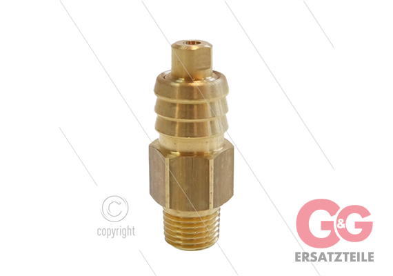 VS28 Sicherheitsventil - 250 Bar - 16 tot 19,5 l/min - 1/4"Ausgang