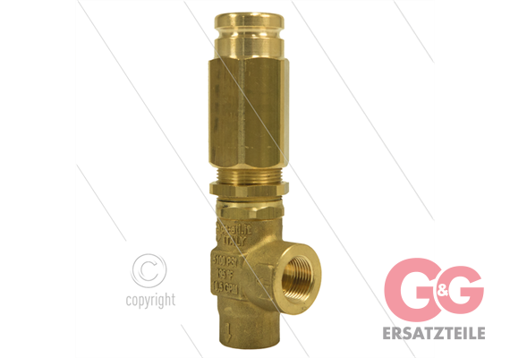VS310 Sicherheitsventil - 310 Bar - 40 l/min - 60°C - Eingang: 3/8" IG - Bypass: 3/8" IG