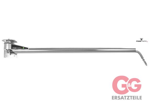 Wall-boom-P 1600 stainless-steel-polished WAEo in:... out:...