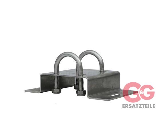 WALL BRACKET FOR BALL VALVES SS