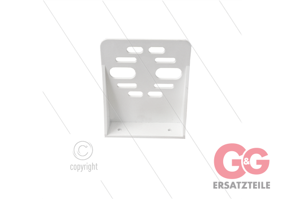 Wandhalter aus Kunststoff für 1 Filtergehäuse