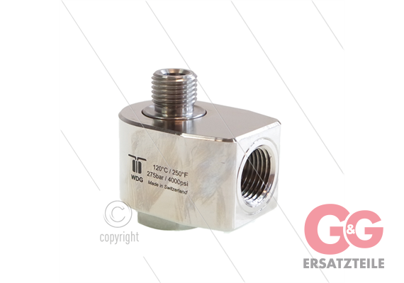 WDG Winkeldrehgelenk - für DKR-USA - einfach gelagert - 3/8"