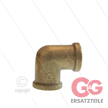 Winkel - Messing (ND) - 2 x 1/4" IG | Bild 2