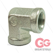 Winkel Stahl - 2 x 3/8" IG - BSP | Bild 2