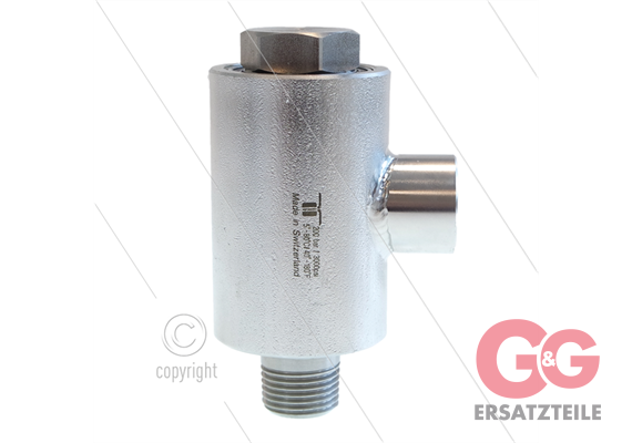 Winkeldrehgelenk WDRL - VA - 200bar - 1/2"IG - 1/2"AG - max.