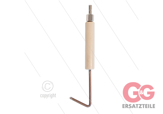 Zündelektrode - TEHA - BR1000G - Gasbeheizte Brennerkammer -