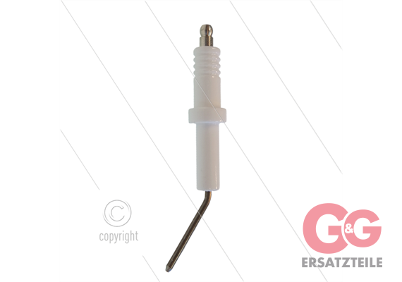 Zündelektroden Sirio - gebogen - Einzeln