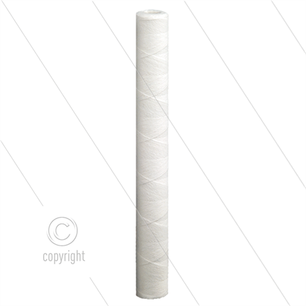 20" Filtereinsatz Baumwolle - 20 mµ - 45 l/min - H=511mm